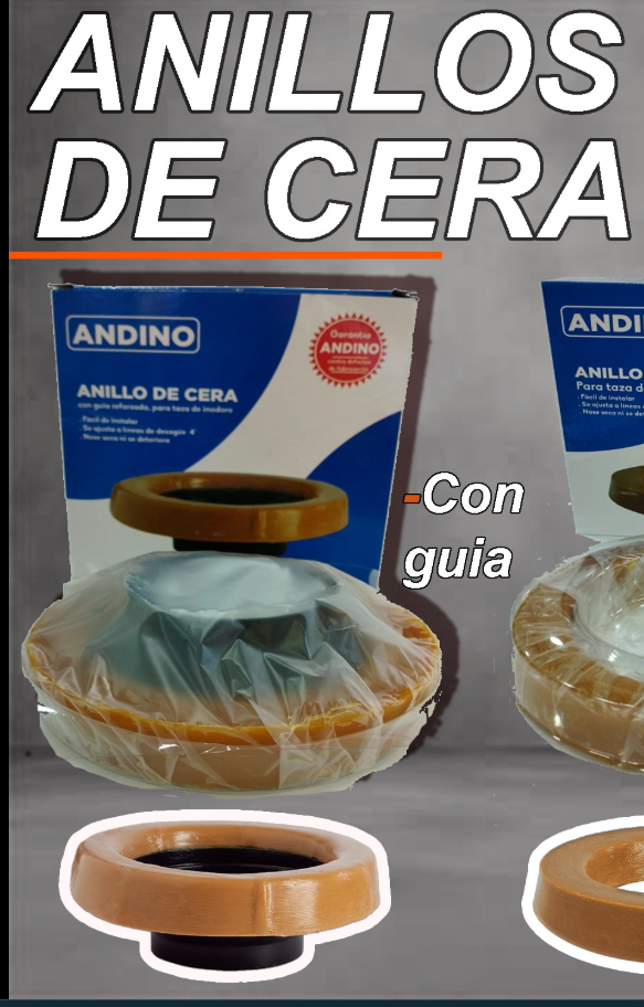 ANILLO DE CERA C/GUIA ANDINO X 60PCS