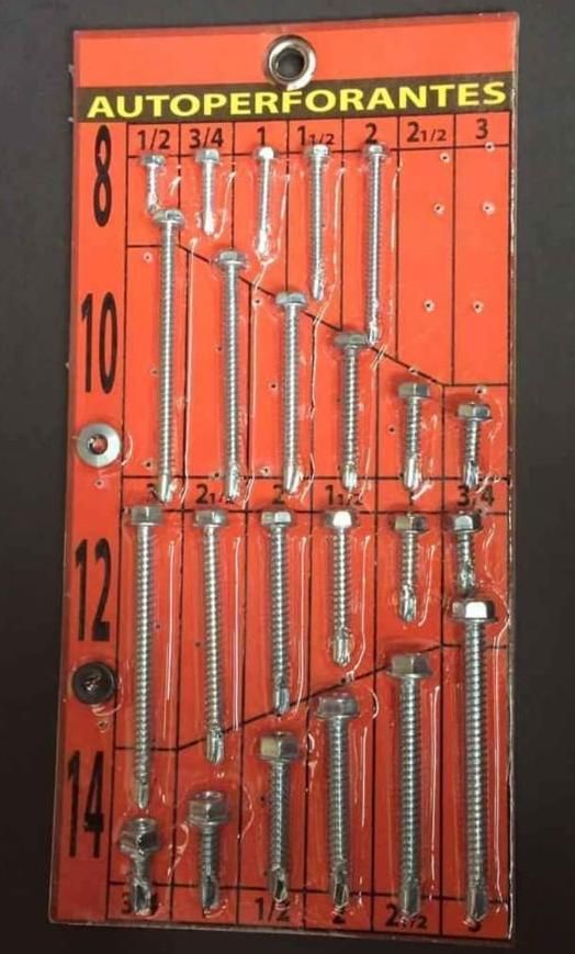 AUTOPERFORANTE PNTA BROCA/ARANDELA 10x3 500U