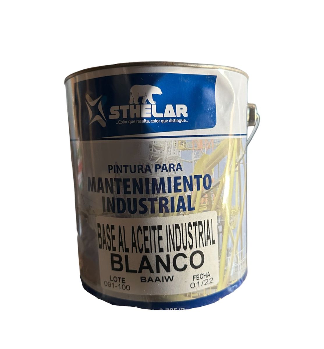 BASE AL ACEITE INDUSTRIAL BLANCO SHERPAINTS