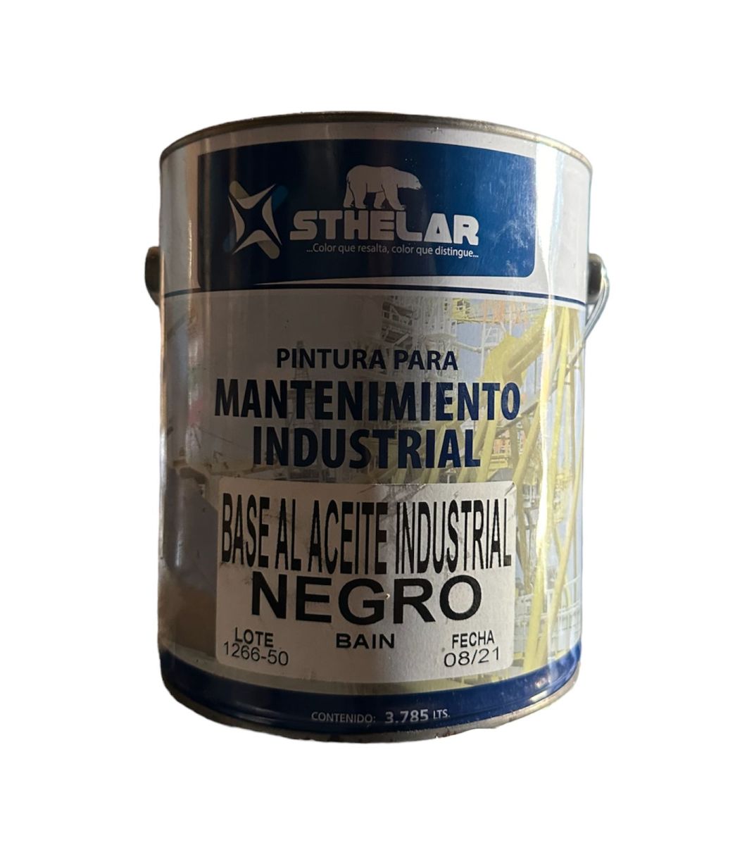 BASE AL ACEITE INDUSTRIAL NEGRO SHERPAINTS