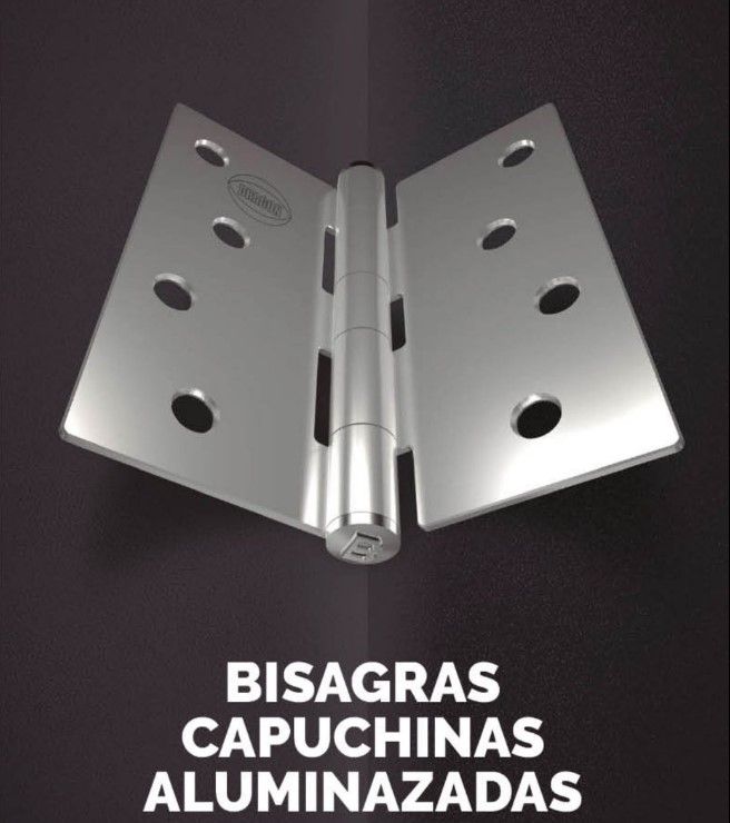 BISAGRAS CAPUCHINAS ALUMINIZADAS DRAGON 3.5X3.5