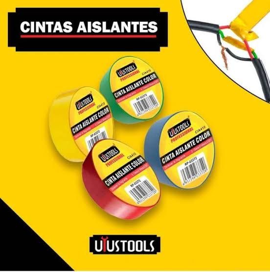 CINTA AISLANTE COLOR-15MMx18MMx20Y UYUSTOOLS