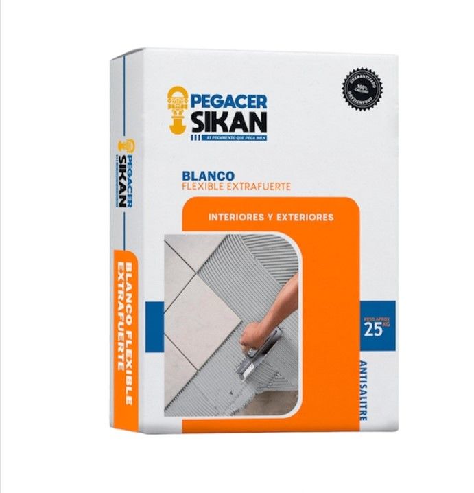 PEGAMENTO BLANCO FLEXIBLE SIKAN X 23 KG