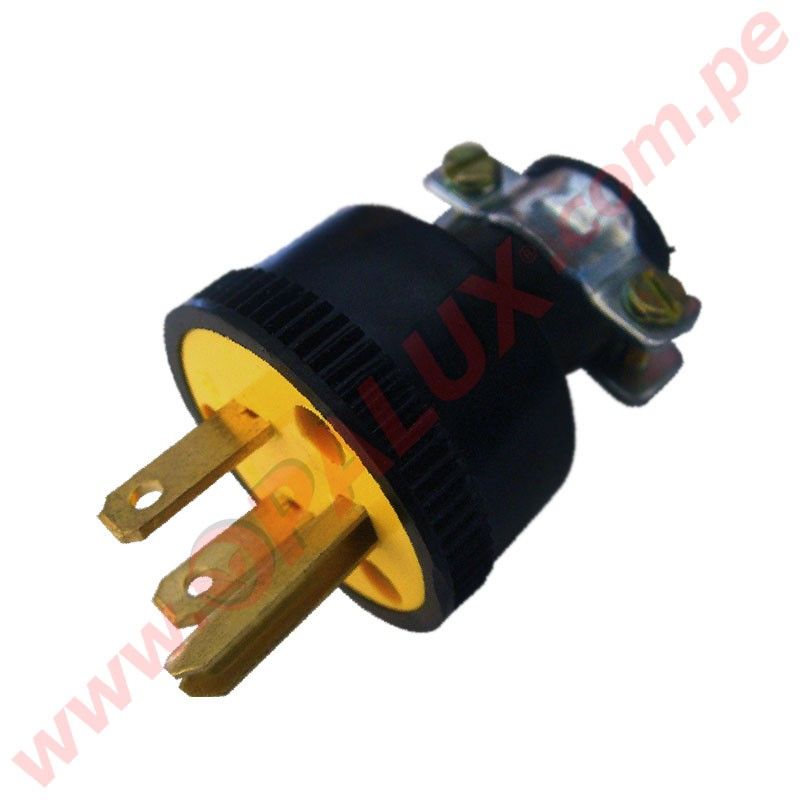 ENCHUFE MACHO INDUSTRIAL L/TIERRA-OPALUX 50112