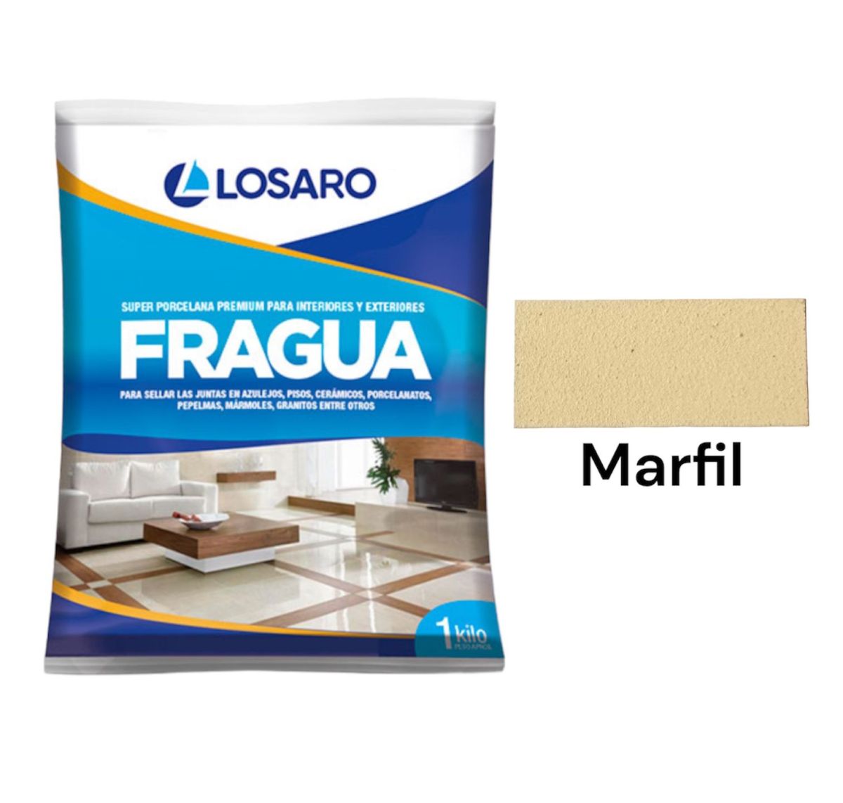 FRAGUA MARFIL LOSARO X KG