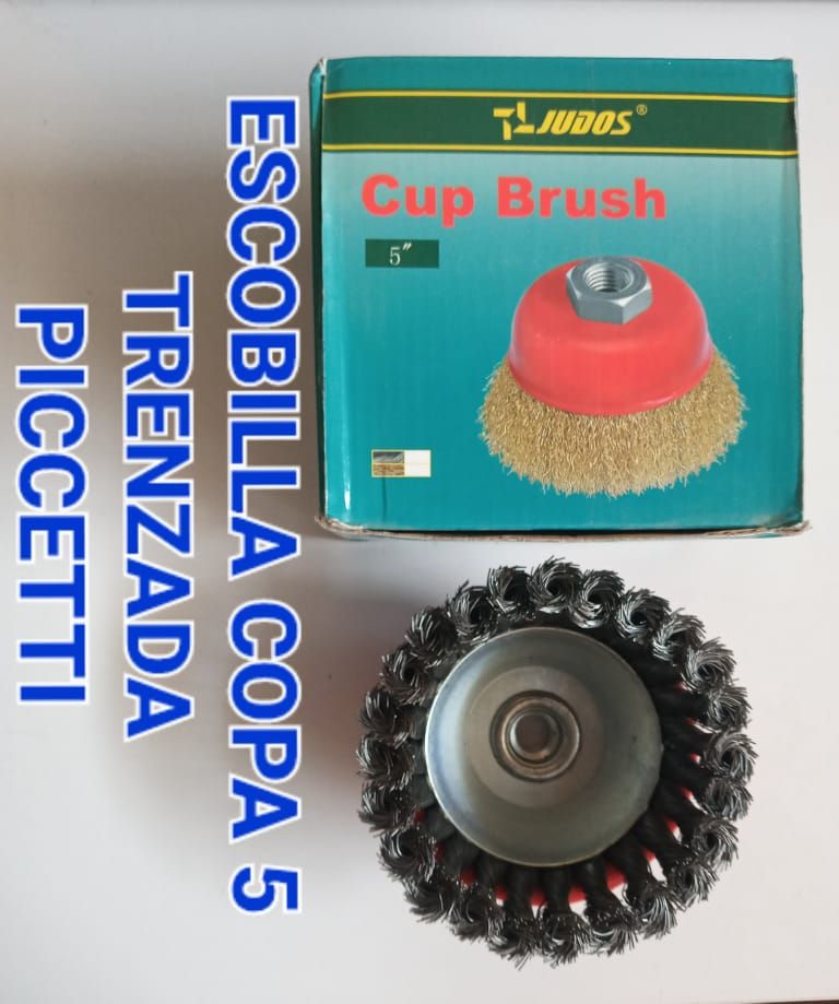 ESCOBILLA COPA 5 TRENZADA PICETTI
