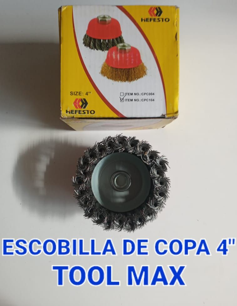 ESCOBILLA DE COPA 4 TOOL MAX TRENZADA