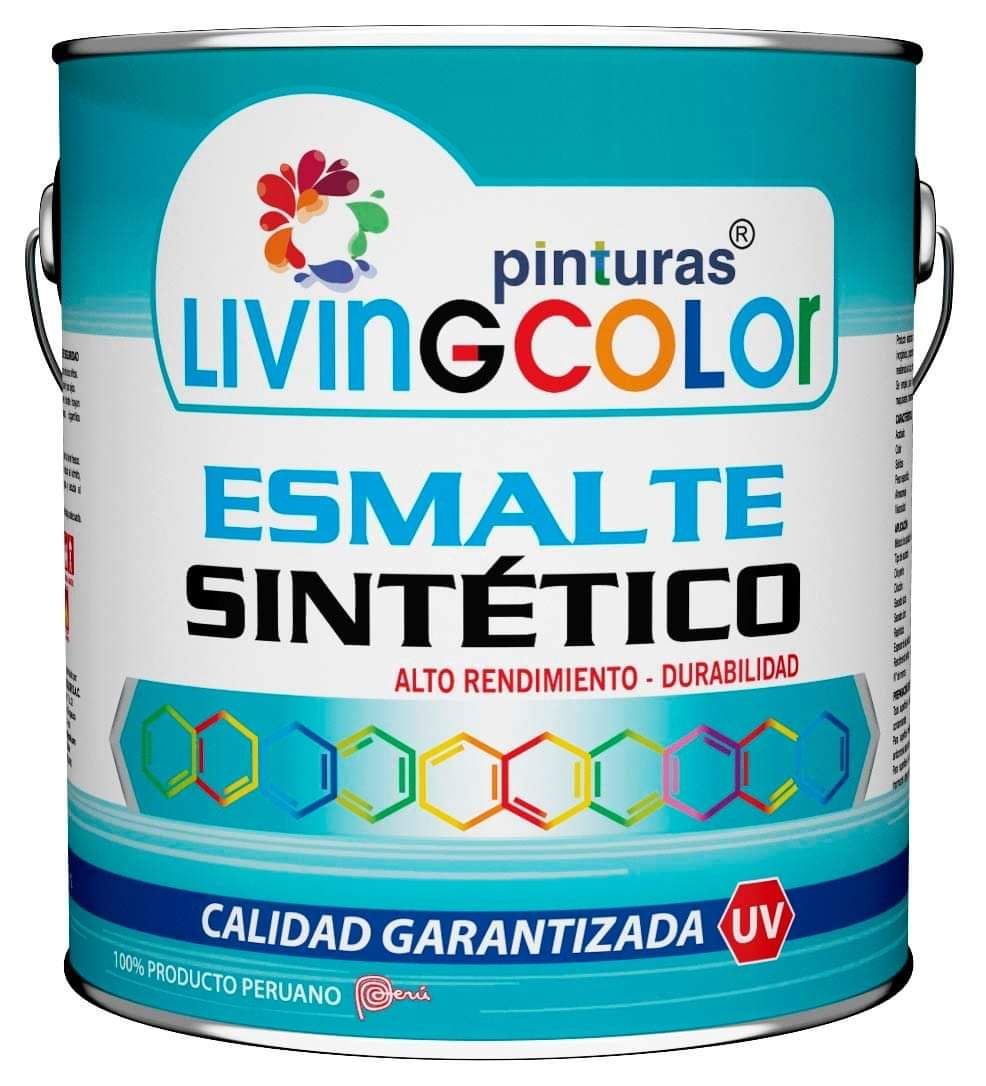 ESMALTE SINTETICO 1/4 LIVINGCOLOR ALUMINIO