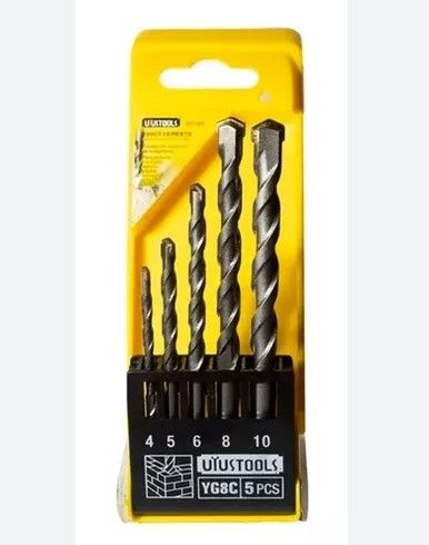 JUEGO DE BROCA CONCRETO 5PZAS BCE5PLS UYUSTOOLS