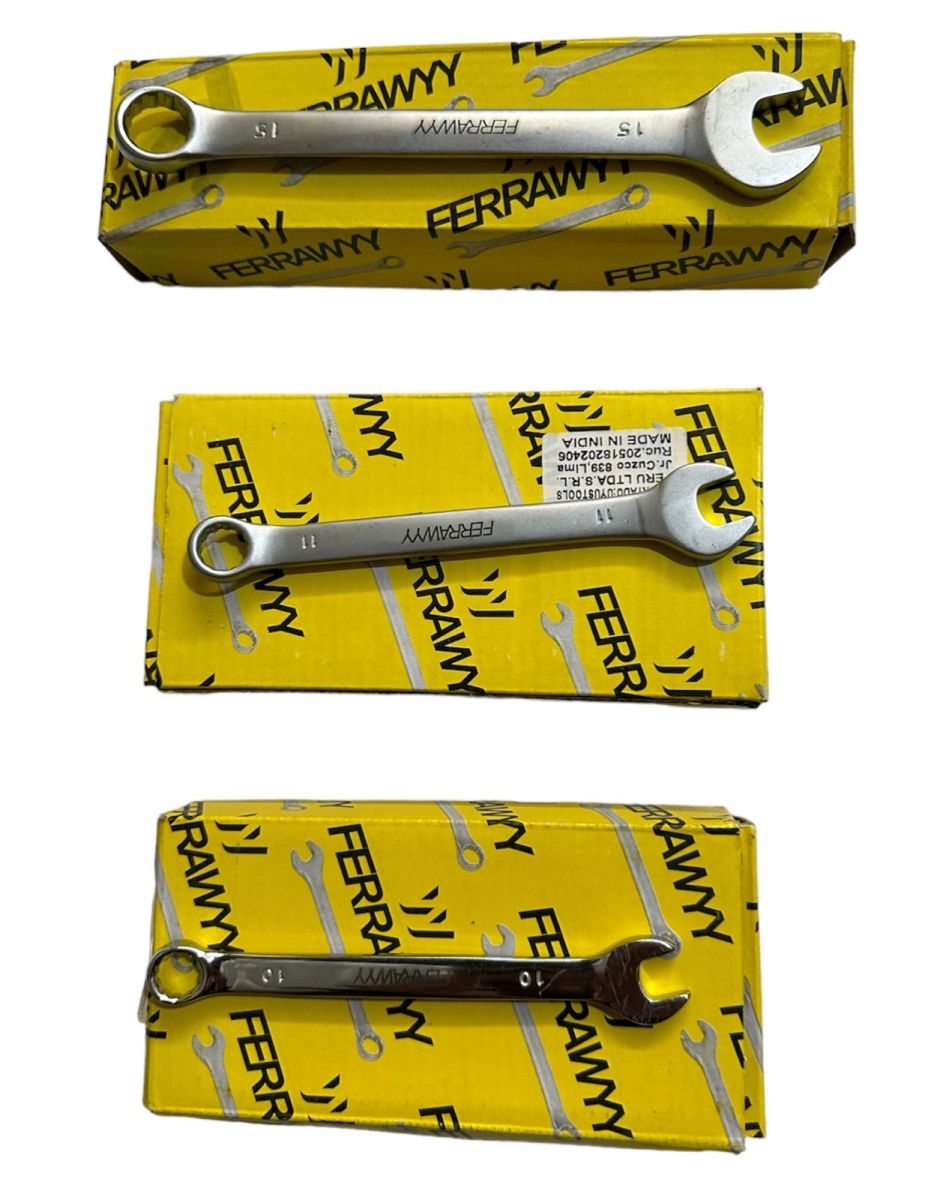 LLAVE MIXTA 16MM CR-V SATIN FERRAWYY