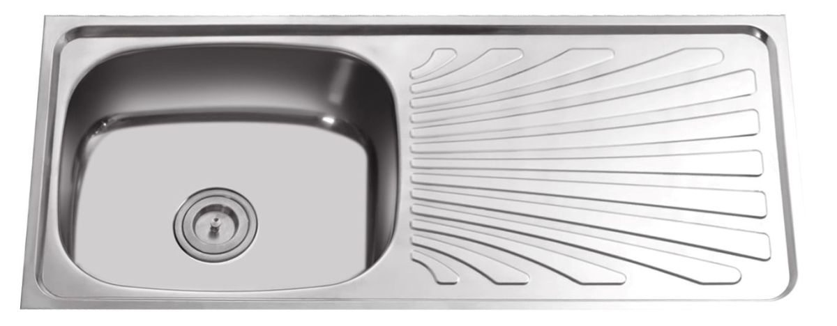 LAVADERO ACERO INOX 1POZA 96X43 R-INOX+DSG