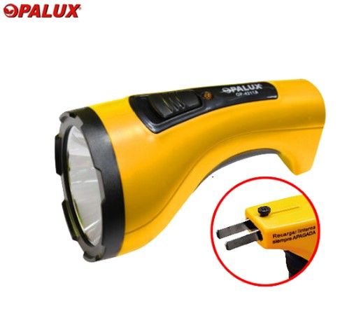 LINTERNA LED 2W RECARGABLE A/B OPALUX-OP-4211A