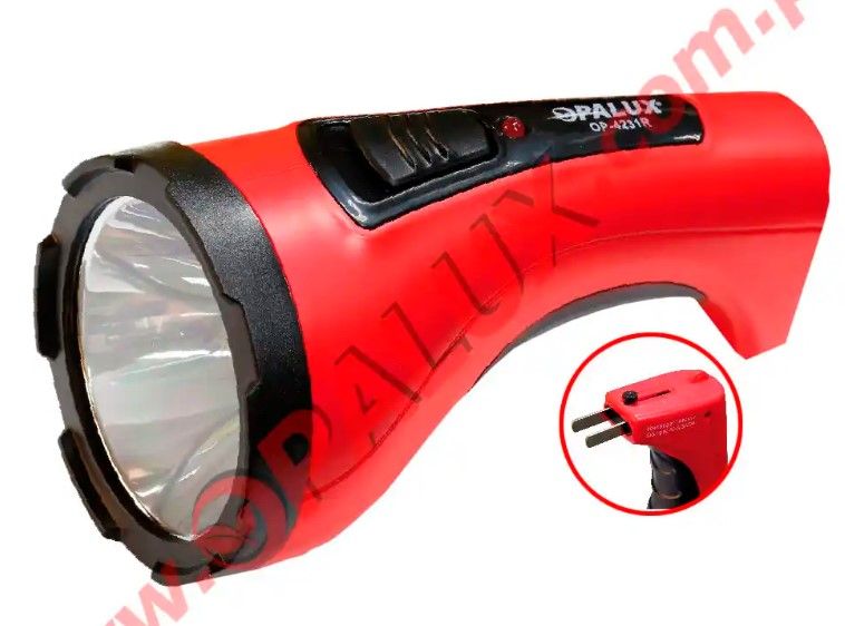LINTERNA LED 3W RECARGABLE A/B- OPALUX - OP-4231R