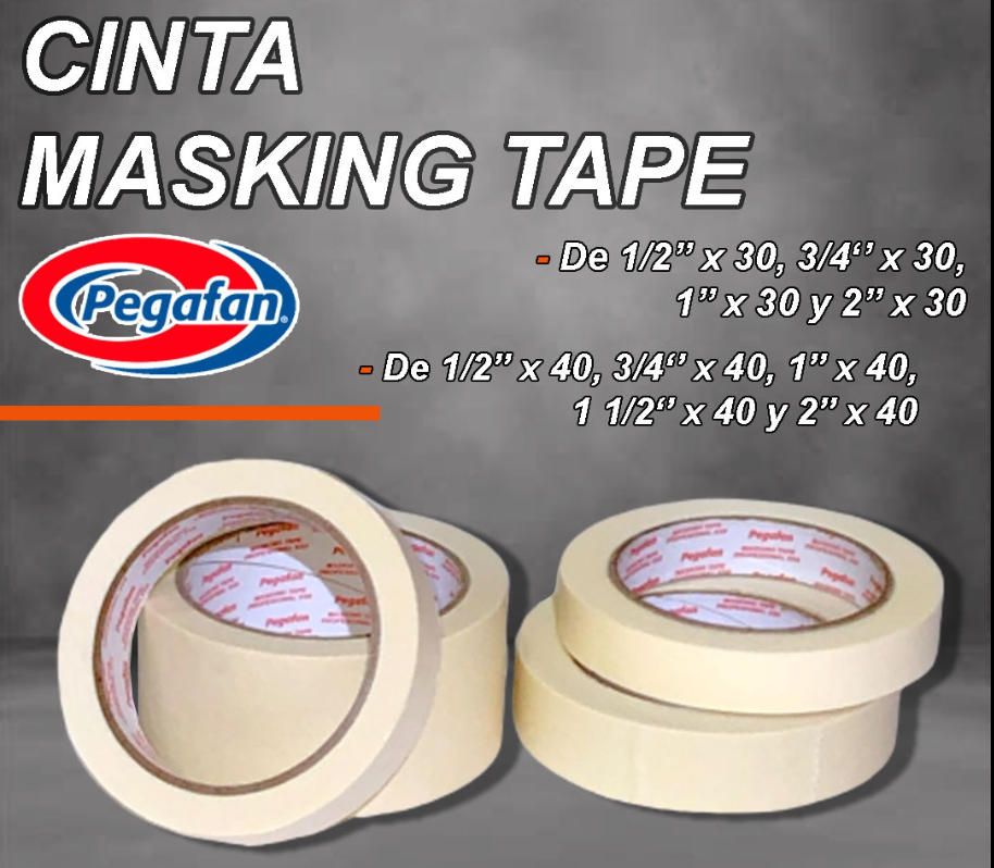 MASKING TAPE 1.1/2X40YDS PEGAFAN CJ30