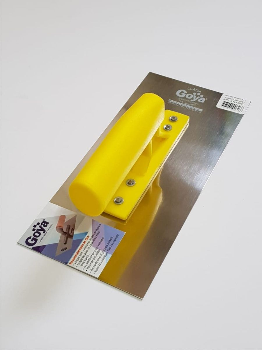 PLANCHA DE PULIR ACERO INOX-  M/PLASTICO GOYA