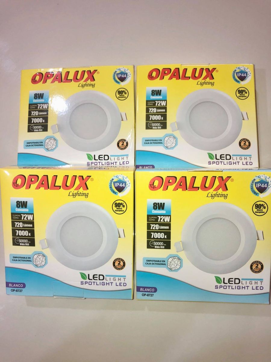 SPOTLIGHT DICROICO 8W OPALUX 720LM-OP-8727