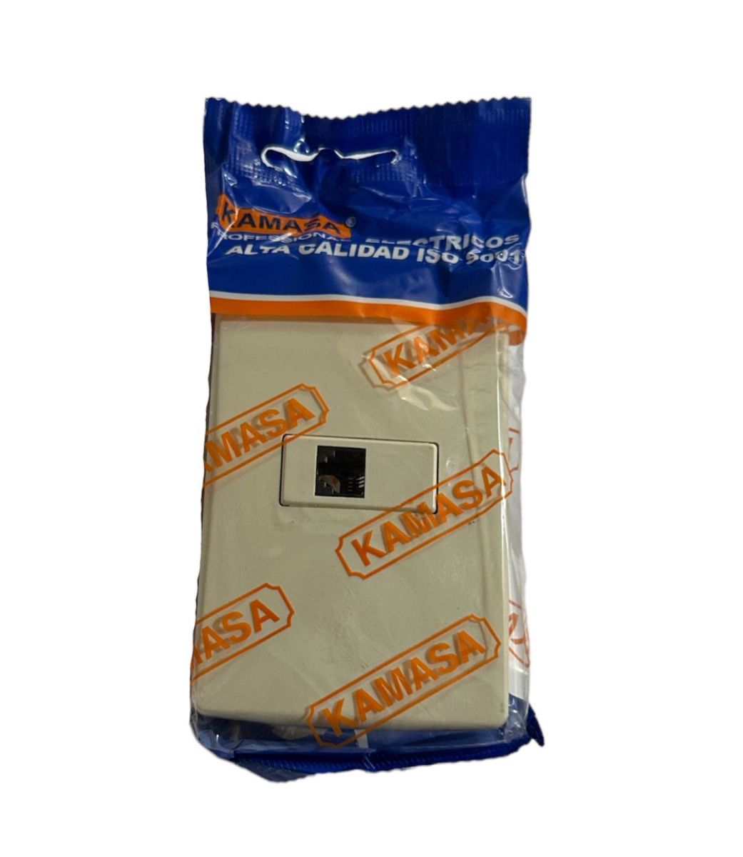 TOMA TELEFONO P/EMPOTRADO KAMASA