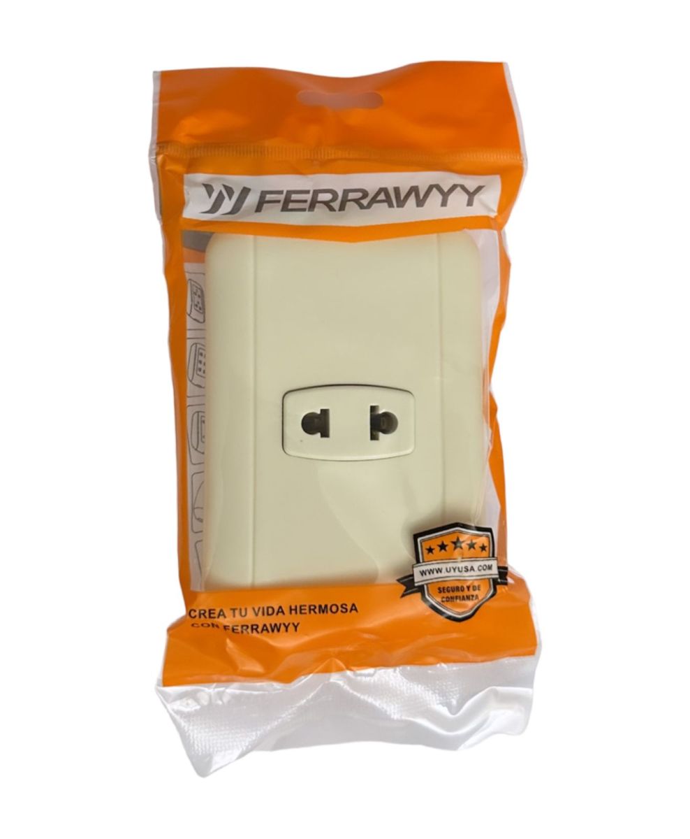TOMACORRIENTE SIMPLE P/E FERRAWYY