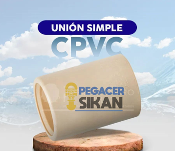 UNION SIMPLE DE 1/2 CPVC-AGUA CALIENTE/ ERA