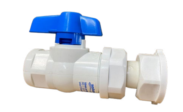 VALVULA DE CORTE 1/2 PVC TELESCOPICA PCP