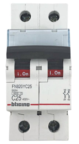 INTERRUPTOR TERMOMAGNETICO 25A/ BTICINO