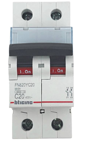 INTERRUPTOR TERMOMAGNETICO 20A/ BTICINO