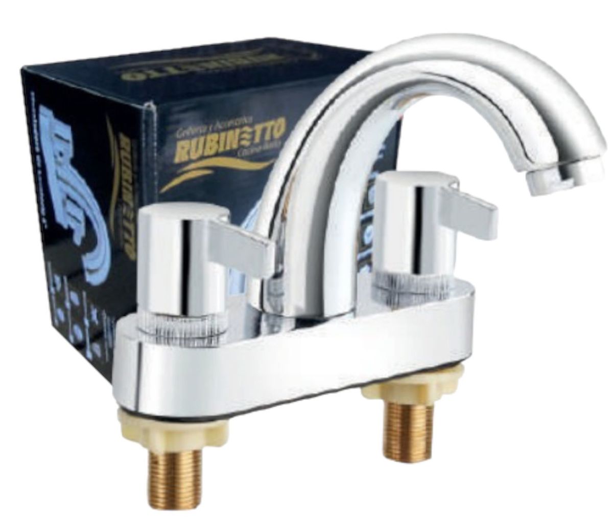 MEZCLADORA D/LAVATORIO C/PERILLA ALETA 50120305