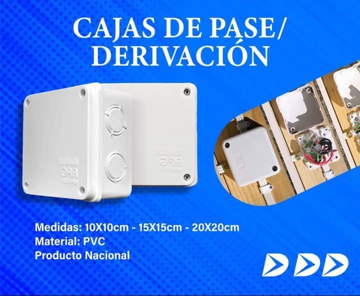CAJA D/DERIVACION BLANCA S/CONO 150x150x80 
