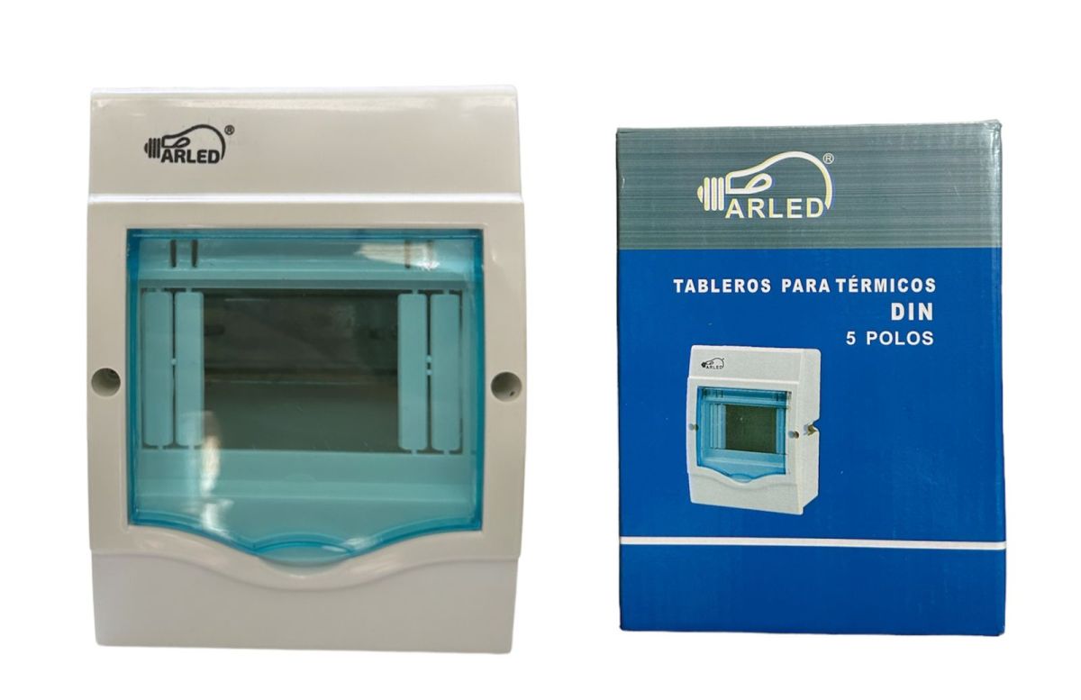 CAJA TERMOMAGNETICA P/EMP. 5 POLOS - 2 LLAVES - ARLED 