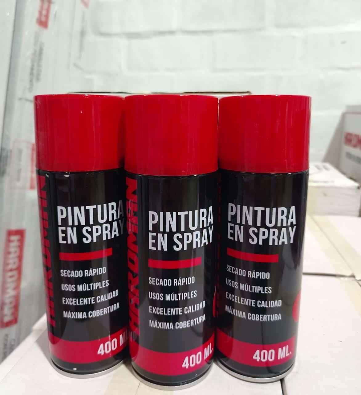 PINTURA SPRAY ROJO HARDMAN