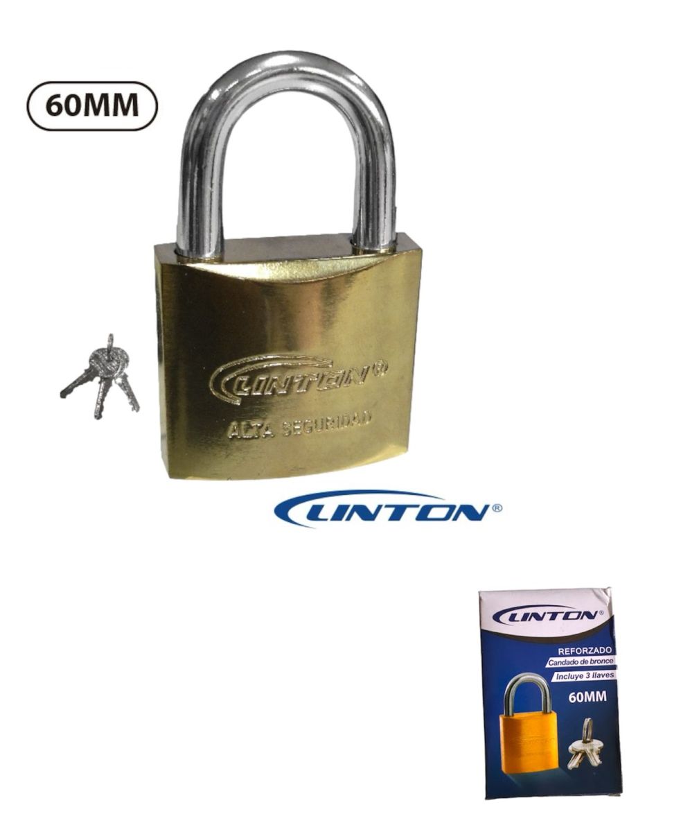 CANDADO DE BRONCE LINTON 60MM 