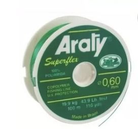 NYLON PARA PESCA CALIBRE 0.60mm ARATY