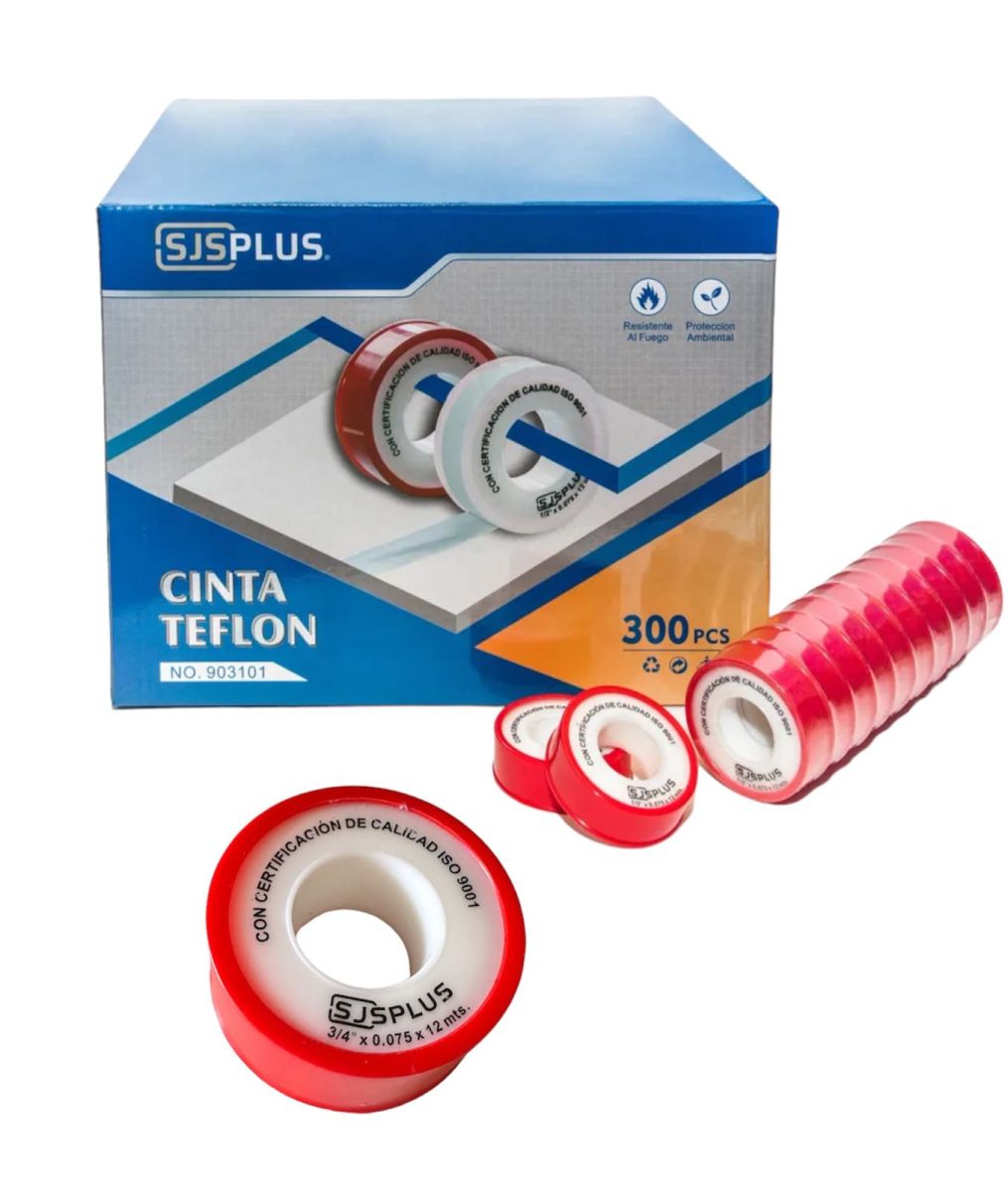 CINTA TEFLON 3/4X12M SJSPLUS