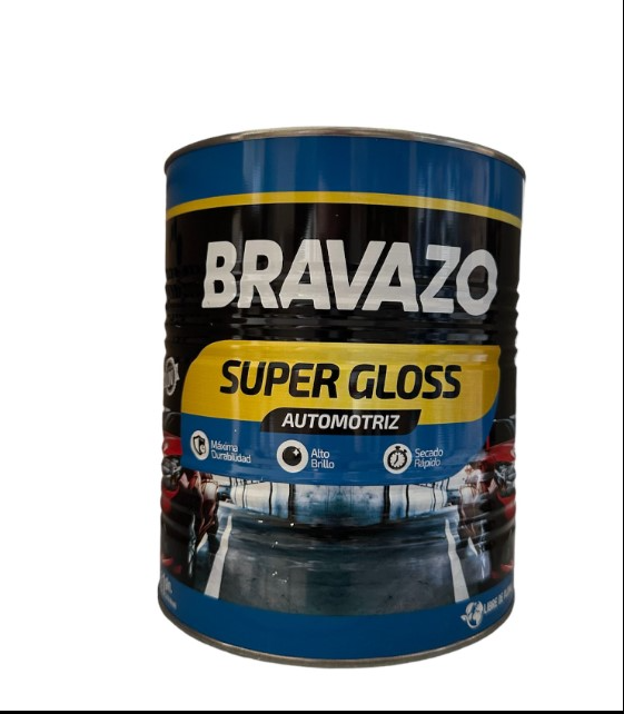 GLOSS BRAVAZO ALUMINIO FINO X GALON