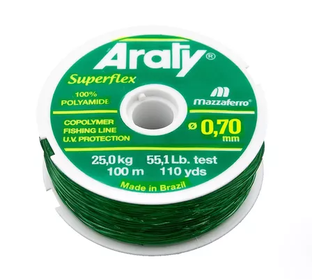 NYLON PARA PESCA CALIBRE 0.70mm ARATY