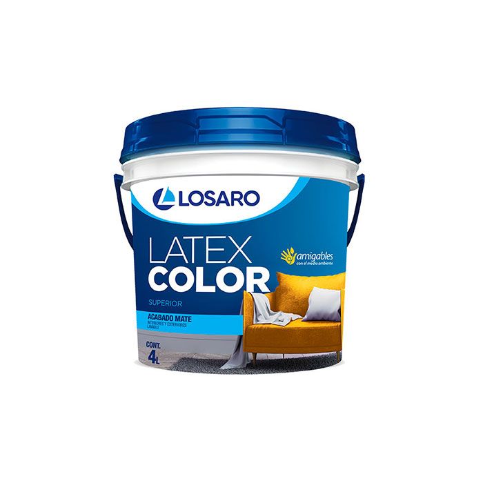 LATEX LOSARO ACENTO LILA X GLN