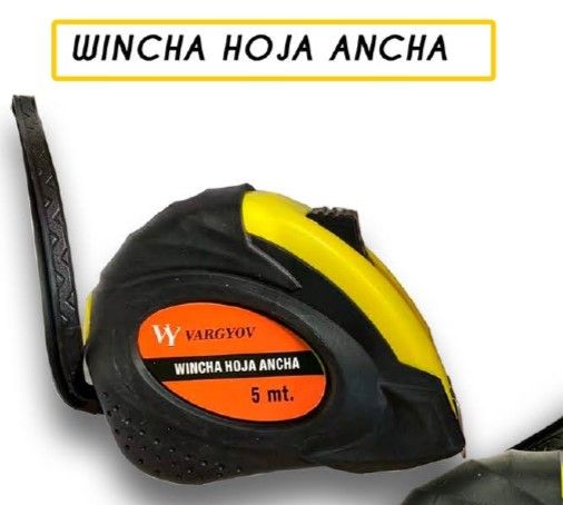 WINCHA HOJA ANCHA VY 5MTS COLORES VARIOS