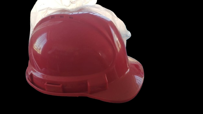 CASCO EC. COLOR ROJO 