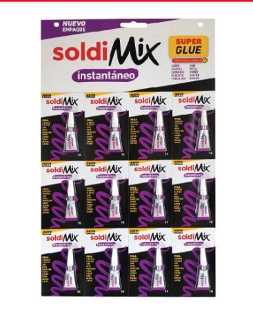 SOLDIMIX INSTANTANEO SUPER GLUE X12U