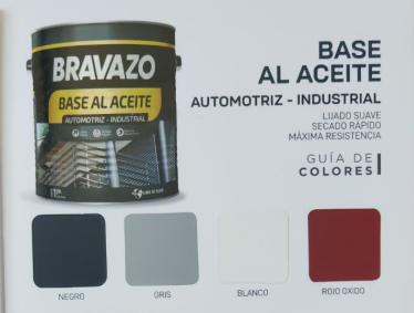 BASE AL ACEITE BLANCO BRAVAZO X GLN