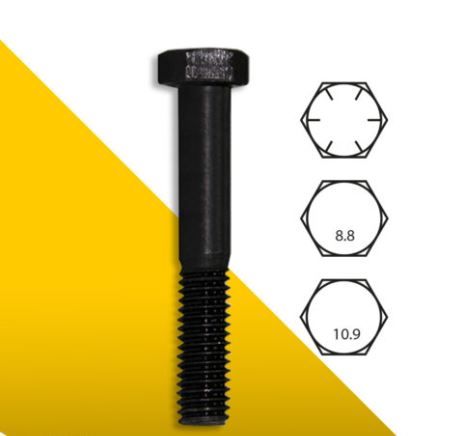 PERNO HEX 5/16X4 SOLO HC G-8