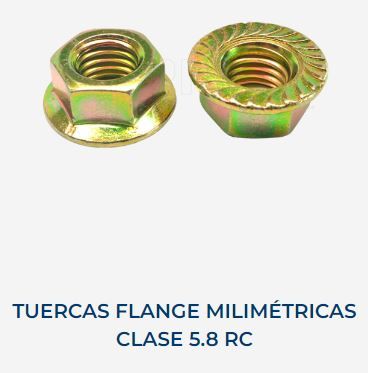 TUERCA FLANGE M10 NC5.8 (P/MOTO)