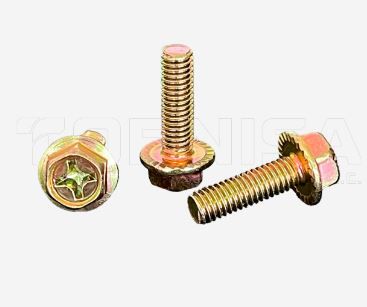 PERNO FLANGE M8X40 PHILLIPS 5.8 NC