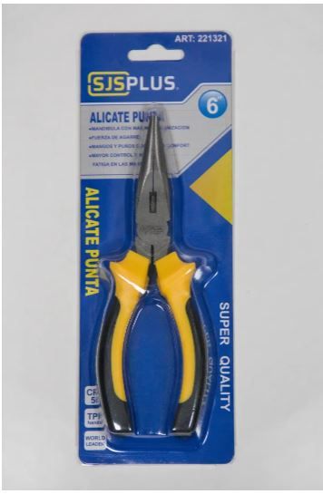 ALICATE DE PUNTA 6 SJSPLUS