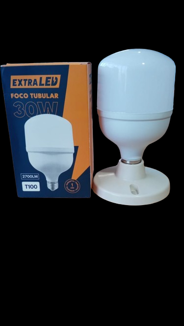 FOCO BOTELLA LED 30W LUZ BLANCA EXTRALED
