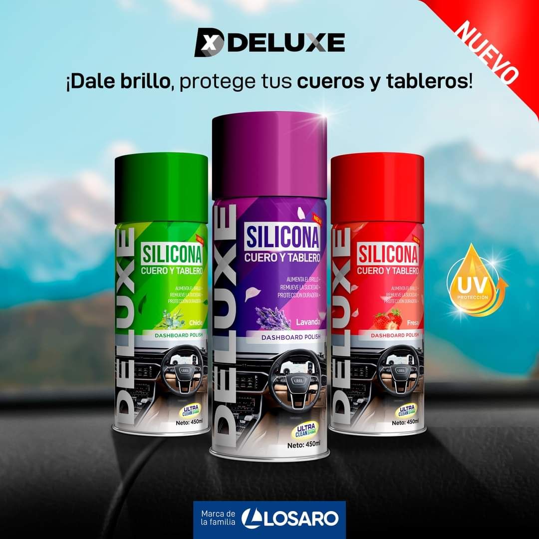 SILICONA TABLEROS SPRAY LAVANDA DELUXE