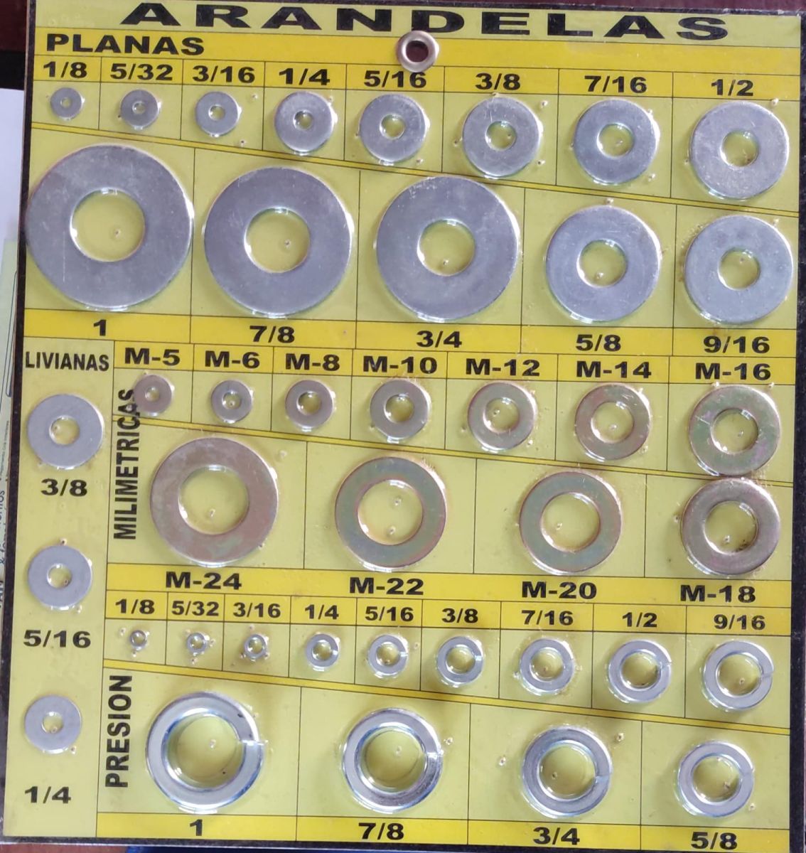 MUESTRARIO ANILLOS PLANOS