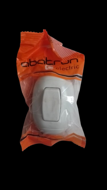 INTERRUPTOR SIMPLE P/S BLANCO 1042B ABATRON CJ12