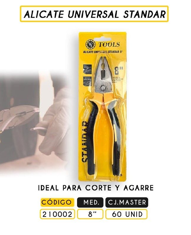 ALICATE UNIVERSAL 8 VY TOOLS STANDAR