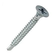 TORNILLO DRYWALL PUNTA BROCA ZINC 6X1.1/4